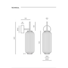 Indlæs billede til gallerivisning NYHED Elma Væglampe