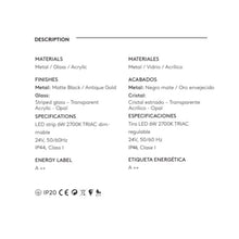 Indlæs billede til gallerivisning NYHED Elma Væglampe