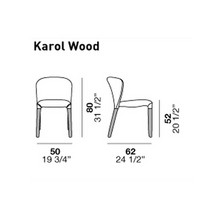 Indlæs billede til gallerivisning Karol Wood stol