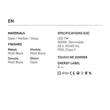 Indlæs billede til gallerivisning Nino Bordlampe