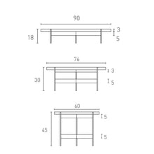 Indlæs billede til gallerivisning Abaco sofabord Marmor