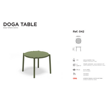 Indlæs billede til gallerivisning Doga bord Nardi