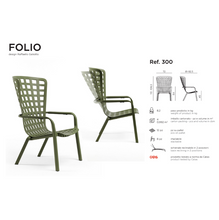 Indlæs billede til gallerivisning Folio lænestol Nardi