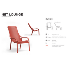 Indlæs billede til gallerivisning Net loungestol Nardi