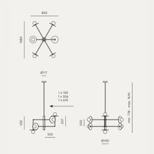 Indlæs billede til gallerivisning Miro loftlampe