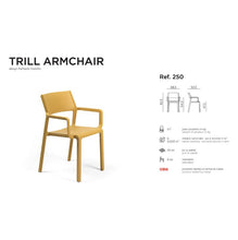 Indlæs billede til gallerivisning Trill havestol armlæn Nardi