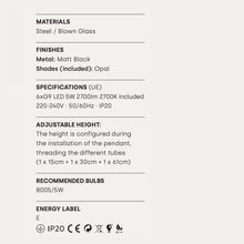 Indlæs billede til gallerivisning Miro loftlampe