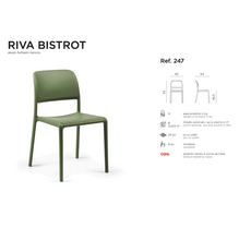 Indlæs billede til gallerivisning Riva Bistrot havestol Nardi