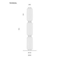 Indlæs billede til gallerivisning NYHED Elma Gulvlampe