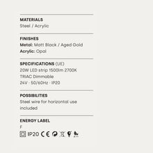 Indlæs billede til gallerivisning Tube loftlampe