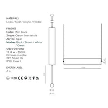 Indlæs billede til gallerivisning NYHED Nooi loftlampe
