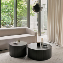 Indlæs billede til gallerivisning NYHED Roller Max Mahoghni sofabord Ø60
