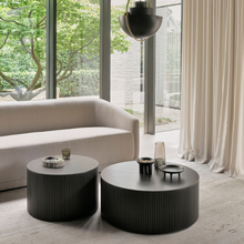 Indlæs billede til gallerivisning NYHED Roller Max Mahoghni sofabord Ø80