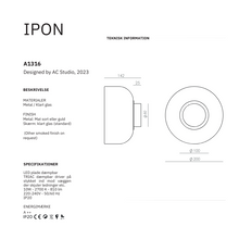 Indlæs billede til gallerivisning NYHED Ipon Væglampe