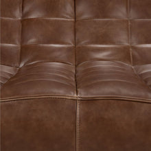 Indlæs billede til gallerivisning N701 sofa Chestnut - 3 pers. læder