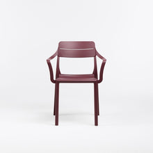 Indlæs billede til gallerivisning Cassia havestol med armlæn borgogna Nardi