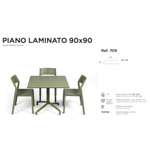 Indlæs billede til gallerivisning Frasca Maxi Fix bord 90x90 Nardi