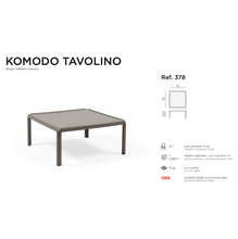 Indlæs billede til gallerivisning Komodo sofabord Nardi