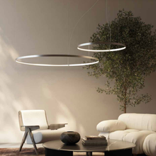 Indlæs billede til gallerivisning Rings loftlampe fra italiske Zava moderne lampe LED