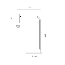 Indlæs billede til gallerivisning Maho Bordlampe