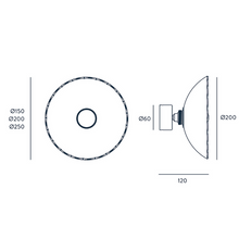 Indlæs billede til gallerivisning Lotto Væglampe