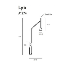 Indlæs billede til gallerivisning Lyb Væglampe