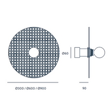 Indlæs billede til gallerivisning Tan Tan Væglampe