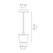Indlæs billede til gallerivisning Poldina Reverse LED lampe