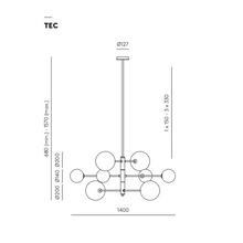 Indlæs billede til gallerivisning Atomloftlampe