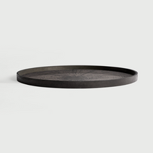 Indlæs billede til gallerivisning Black Slice wooden tray