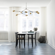 Indlæs billede til gallerivisning Drop Chandelier Brass loftlampe