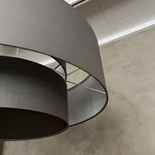 Indlæs billede til gallerivisning Roma Metal Grey loftlampe