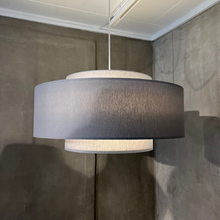 Indlæs billede til gallerivisning Roma Metal Grey loftlampe