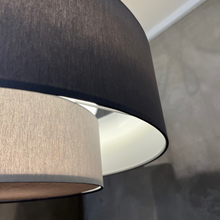 Indlæs billede til gallerivisning Roma Metal Grey loftlampe