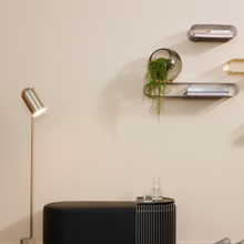 Indlæs billede til gallerivisning Globe vase - Black/Gold