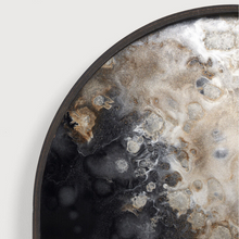 Indlæs billede til gallerivisning Black Organic glass tray