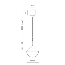 Indlæs billede til gallerivisning Nino pendel loftlampe