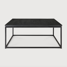 Indlæs billede til gallerivisning Oak Thin black coffee table