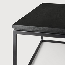 Indlæs billede til gallerivisning Oak Thin black coffee table