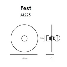 Indlæs billede til gallerivisning Fest Væglampe