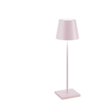 Indlæs billede til gallerivisning lyserød bordlampe poldina