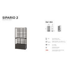 Indlæs billede til gallerivisning Sipario 2 plantekasse espalier Nardi
