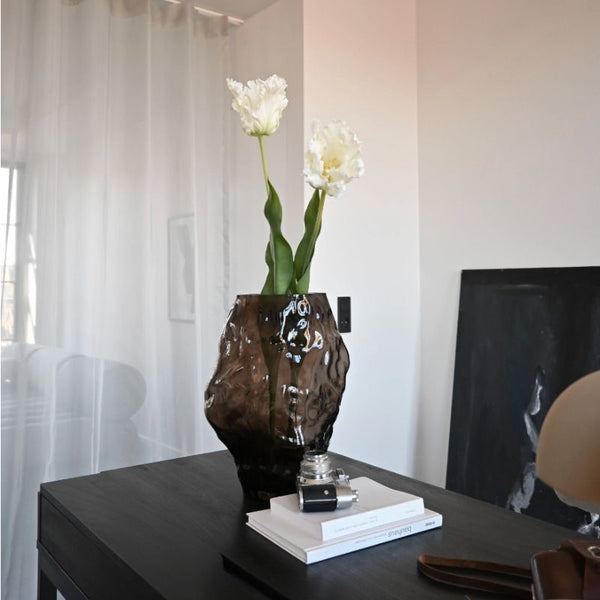 Katachi vase - smoked forest