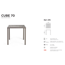 Indlæs billede til gallerivisning Cube bord 70

