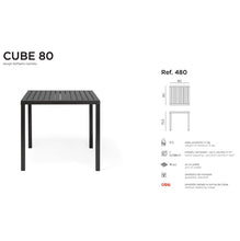 Indlæs billede til gallerivisning Cube bord 80 Nardi
