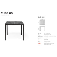 Indlæs billede til gallerivisning Cube bord 80

