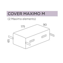 Indlæs billede til gallerivisning Cover Maximo sofa Nardi
