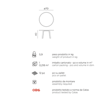 Indlæs billede til gallerivisning Maximo Maxi Ø70 cm Nardi Outdoor
