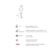 Indlæs billede til gallerivisning Maximo sidebord Ø 33 cm Nardi Outdoor
