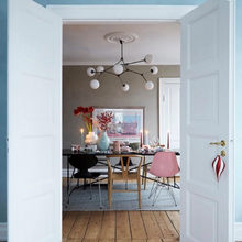Indlæs billede til gallerivisning Drop Chandelier Bulp Grey

